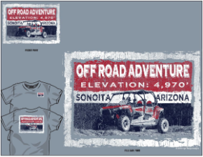 Adventures UTV -- Ice Blue Adventures UTV -- Ice Blue