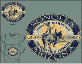 Rodeo Called -- Light Green Rodeo Called -- Light Green